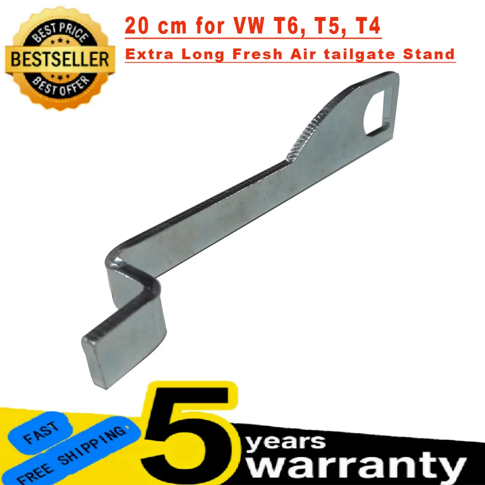 Per Vw T6 T5 T4 California Beach Golf E Barn Door Standoff Vent Lock Extension Hook 20 Cm Extra Long Fresh Air Portellone