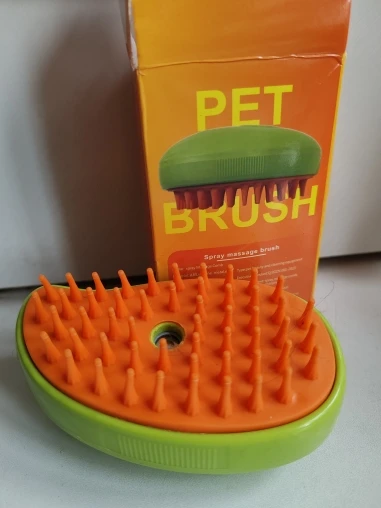 3-in-1 Pet Steam Brush photo review
