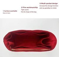 For Speedy 20 25 30 35 40 Purse Insert Organizer Nylon Dupont Paper Travel Portable Handbag Liner Storage Bag Support Shaper 2