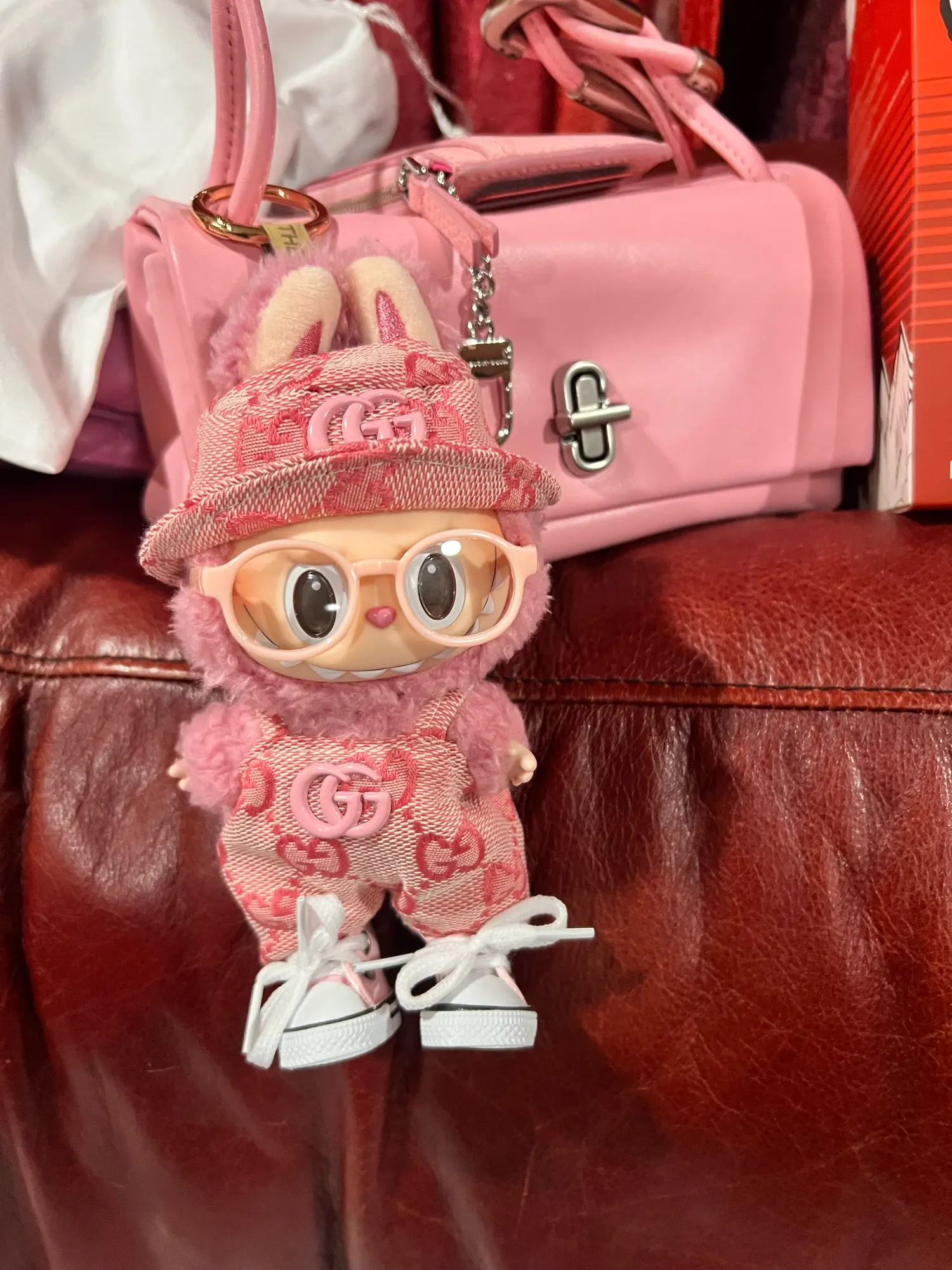 Labubu Doll Clothes - Fashion Overalls for V1/V2 15/17cm Plush Dolls photo review