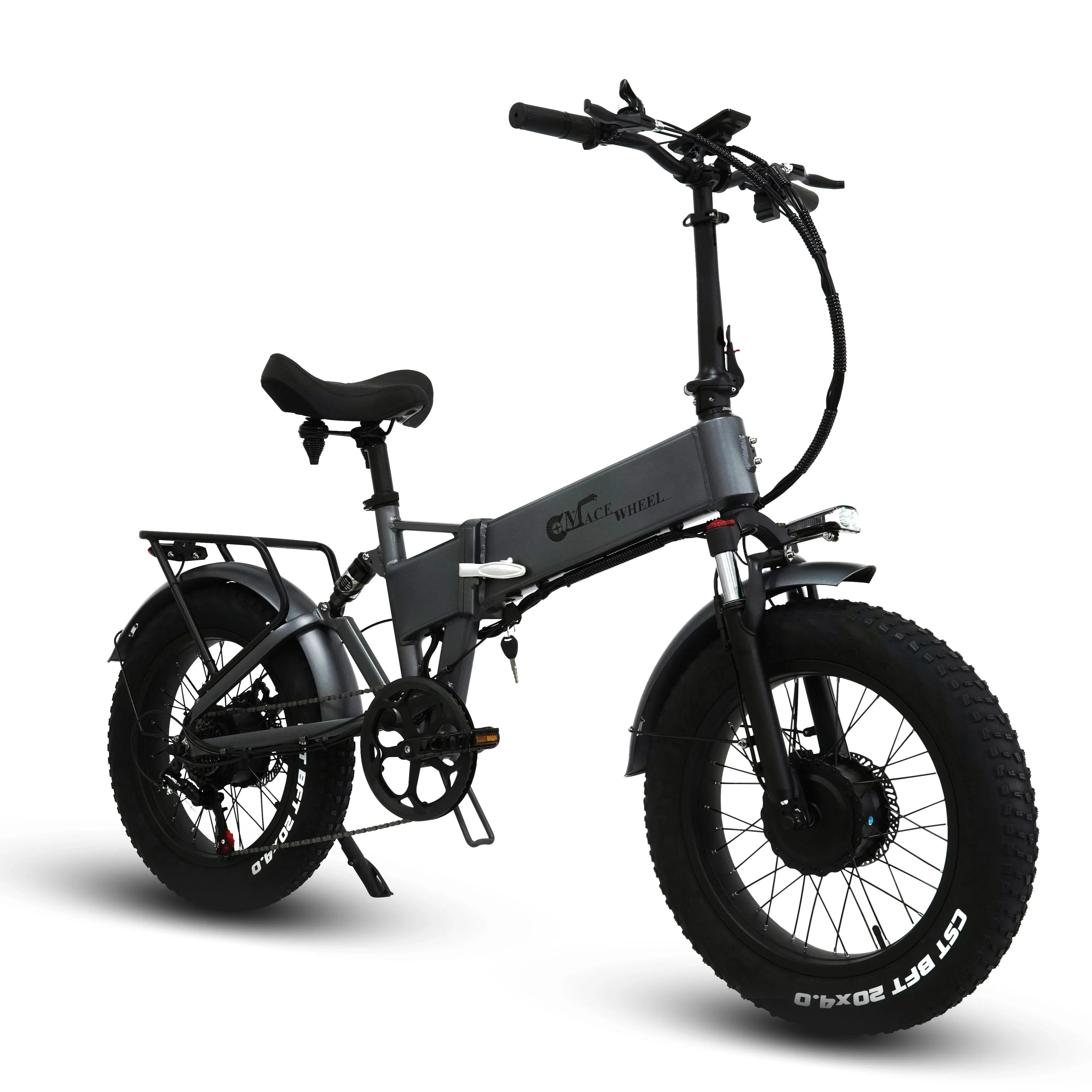 

2023 New CMACEWHEEL RX20MAX E-bike 750W*2 Powerful Dual motor Electric Bicycle 48V 17AH 20inch*4.0 Fat Tyre Foldable Ebike