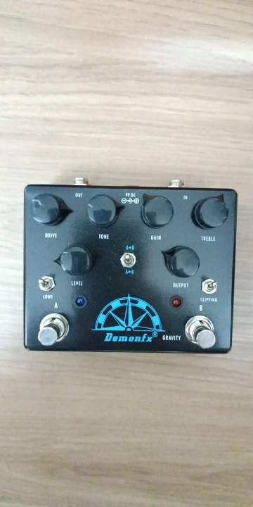 Demonfx High Quality Gravity Guitar Effect Pedal Two Overdrive In