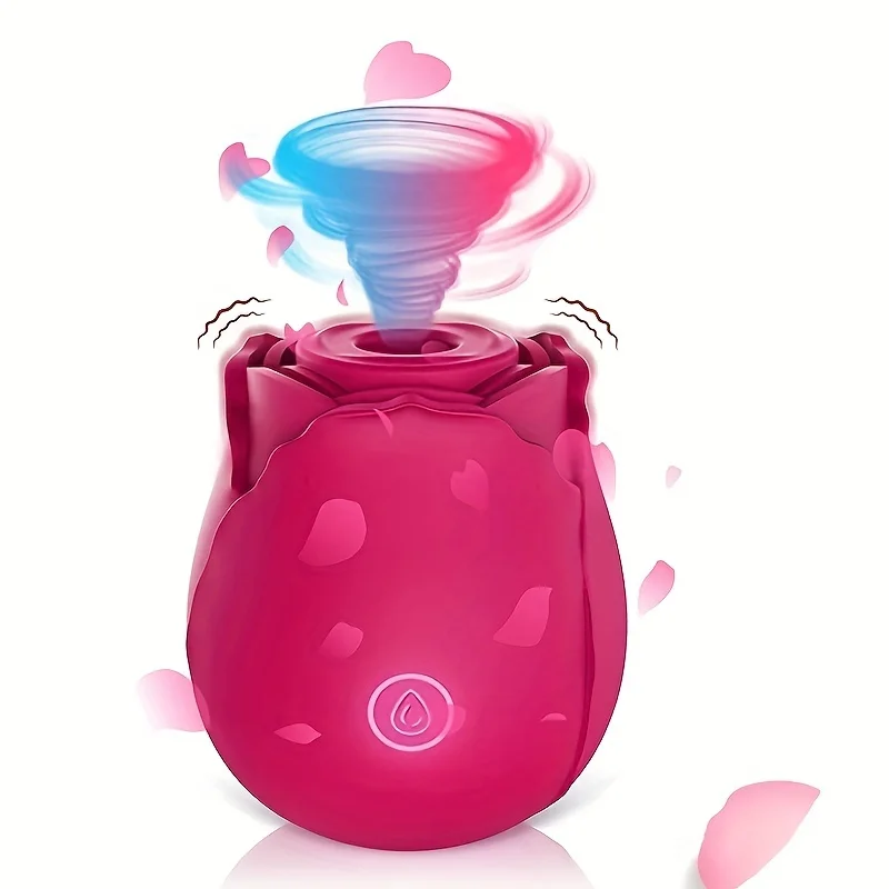 Female Sex Toy Female Masturbator Vagina Sucking Vibrator Clit Sucker Vibrator Rose Vibrator Toys For Women Tongue Sucking Mini ClitoraVibrator Stimulator For Clitoris Nipple Stimulation Adult Sex Toys