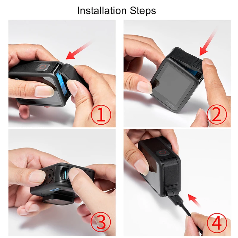 Side Cover Battery Door Replacement For GoPro Hero 13 12 11 10 9