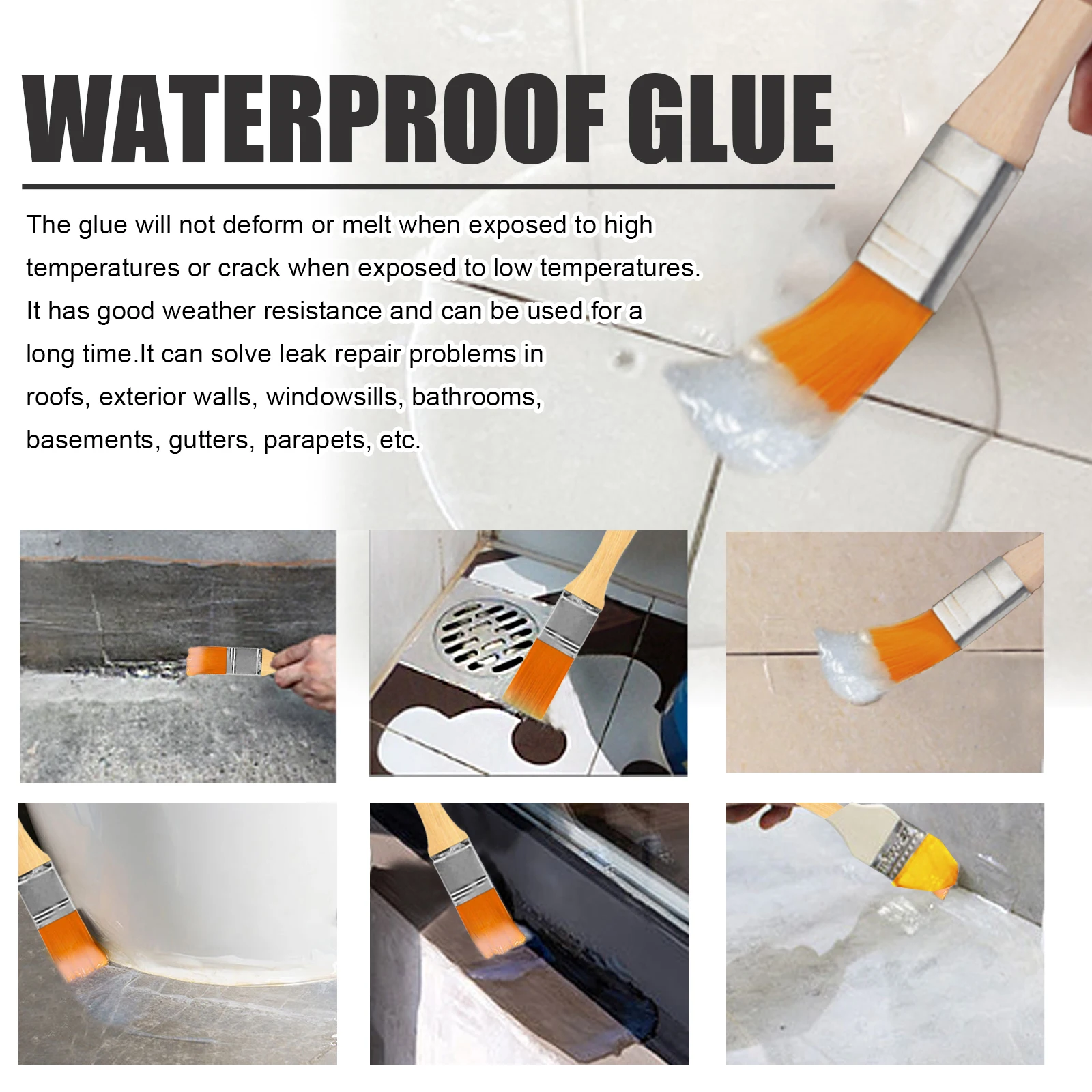 Waterproof Rubberized Liquid Paint for Roof and Floor Repair
