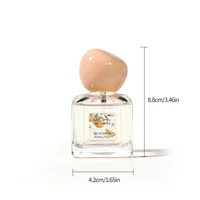 HOPE CHRISTINE Parfum Crème Glacée Vanille Pure, Eau de Parfum Luxe Longue Durée, Lait Crémeux, Senteur Gourmand Chaude 6