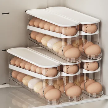 Double-Layer Rolling Egg Dispenser 1