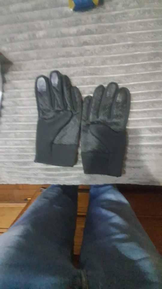 Winter Gloves For Men Women Touchscreen Warm Outdoor Cycling Driving Motorcycle Cold Gloves Windproof Non Slip Gloves photo review
