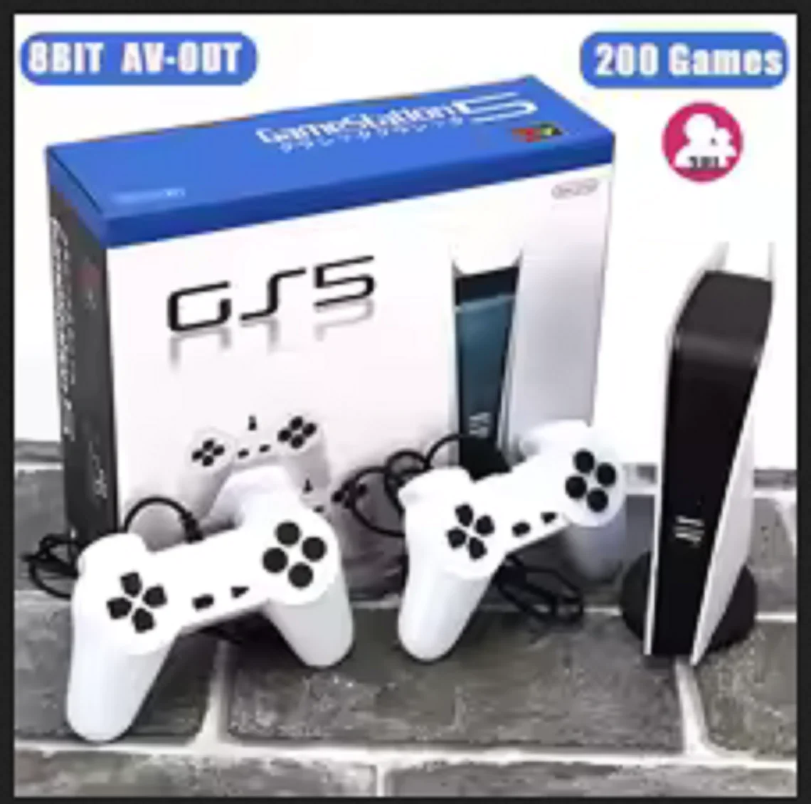 Original Game Station 5 Video Game Console With 200 Classic 8 Bit TV Consola Retro Handheld Kids USB Wired