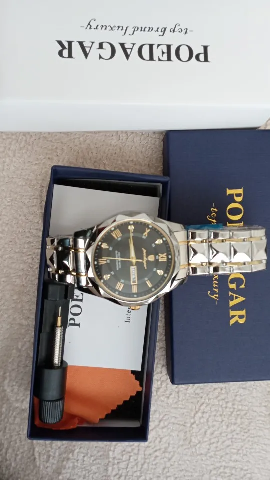 POEDAGAR Luxury Man Wristwatch photo review