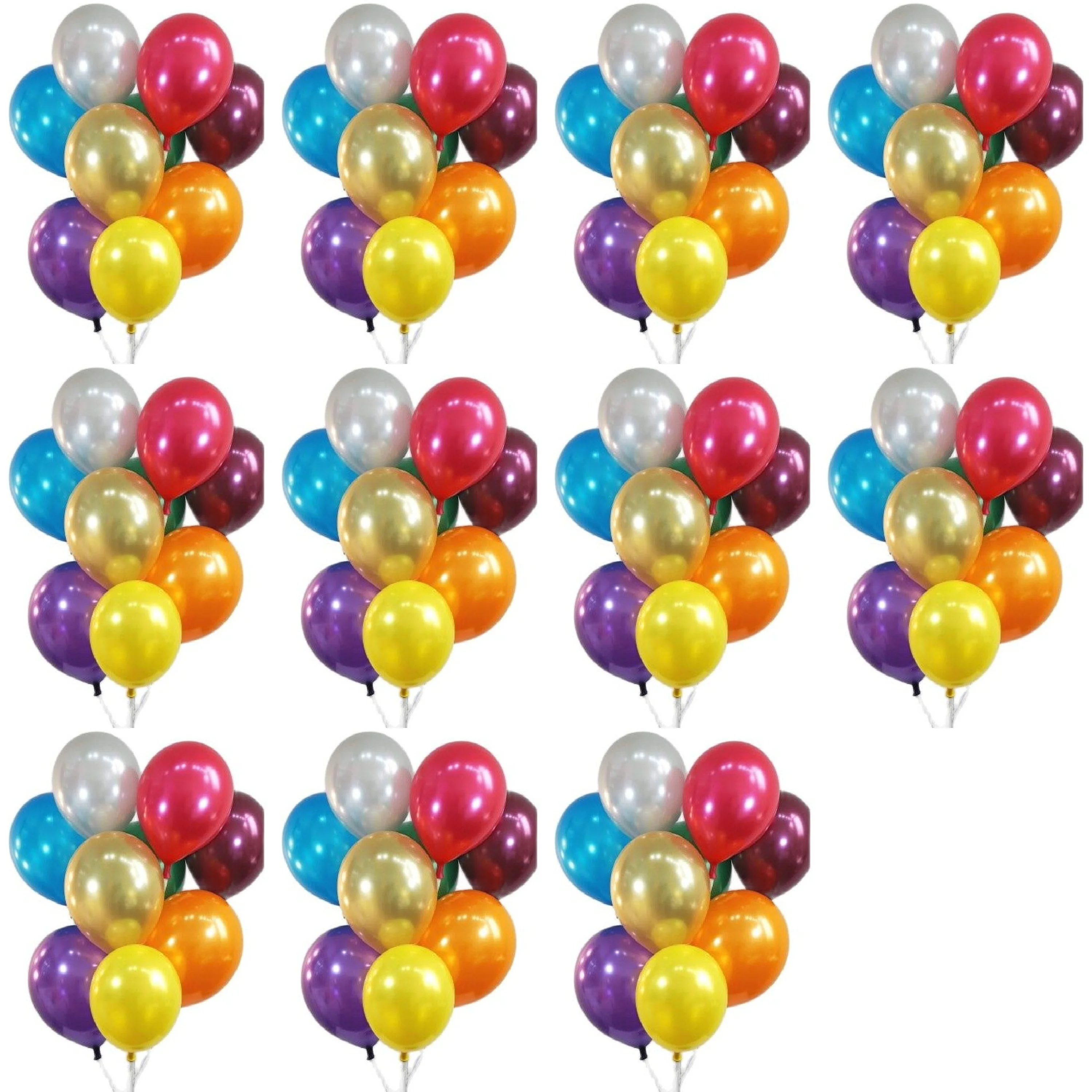 

100 pcs, 10 inch Balloon, PEARL Round Balloon, Inflatable balloon, Birthday Party Favor, Wedding Party favor, balloon decoration