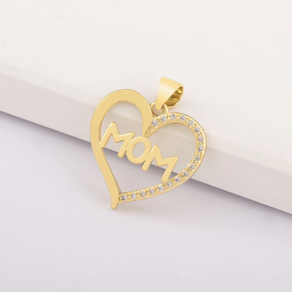 New Letter Heart Anniversary Charms Pendant Necklaces For Wife - Main Image