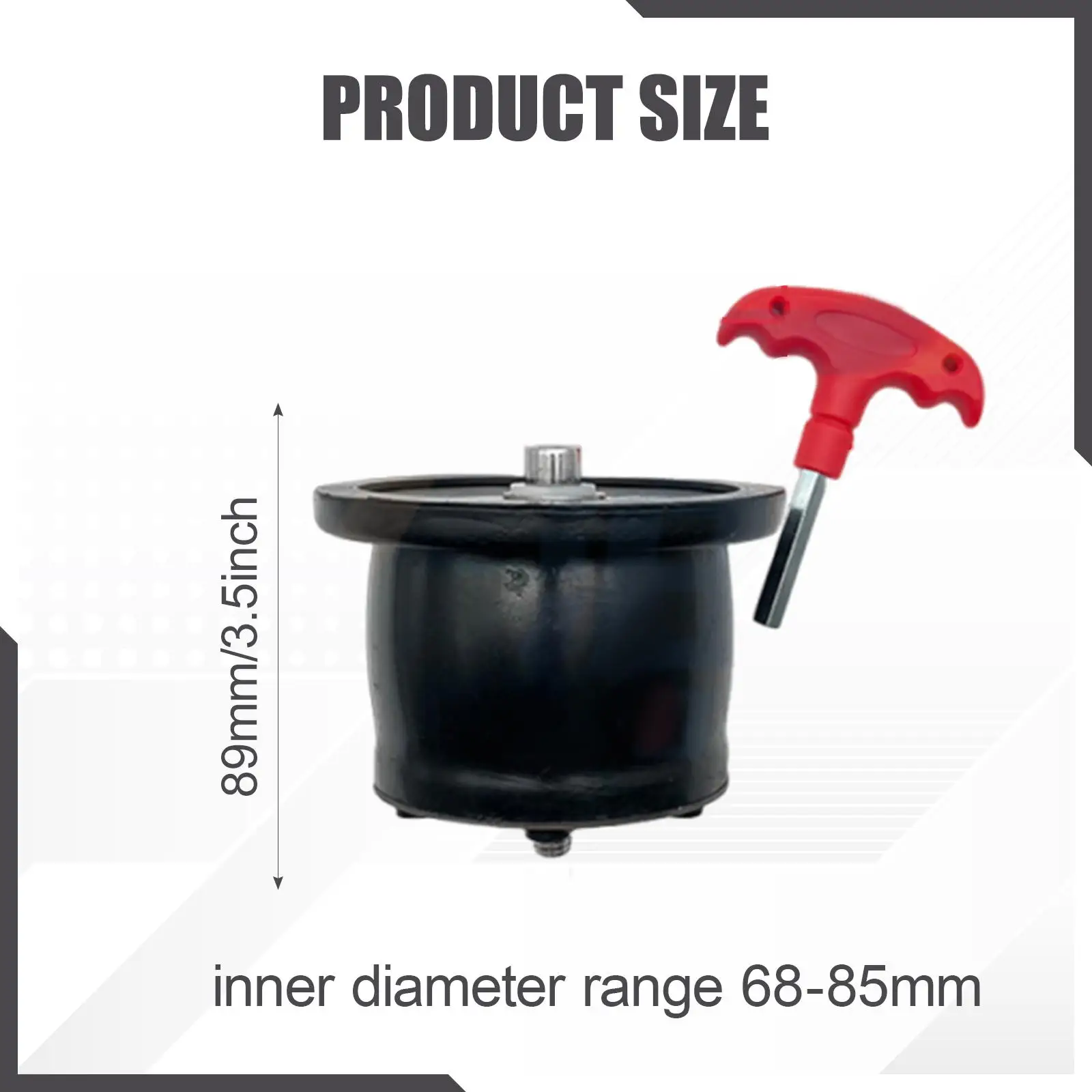 Good Grips Drain Cover SeaLux Marine Turn-Tite Twist T-Bar Expandable  Rubber Drain Plug With Neoprene S 500x500 1 Inch Boat Plug, image size:1600x1600