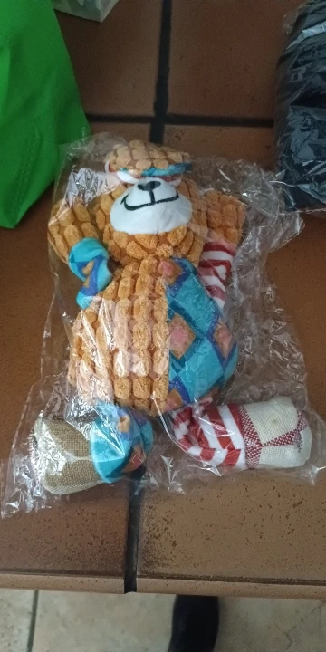 Juguete de peluche para mascotas, rompecabezas para perros y gatos, animales bonitos, resistente a mordeduras, interactivo, chirriante, limpieza de dientes de perro, juguete para masticar, suministros para mascotas photo review