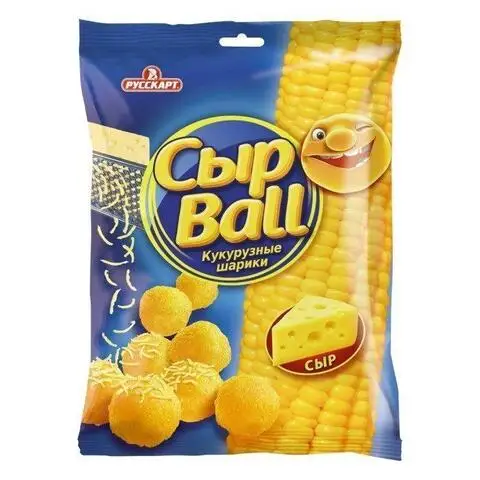 Снэки СырБолл кукурузные 45 г|Chips de frutas Chips| - AliExpress