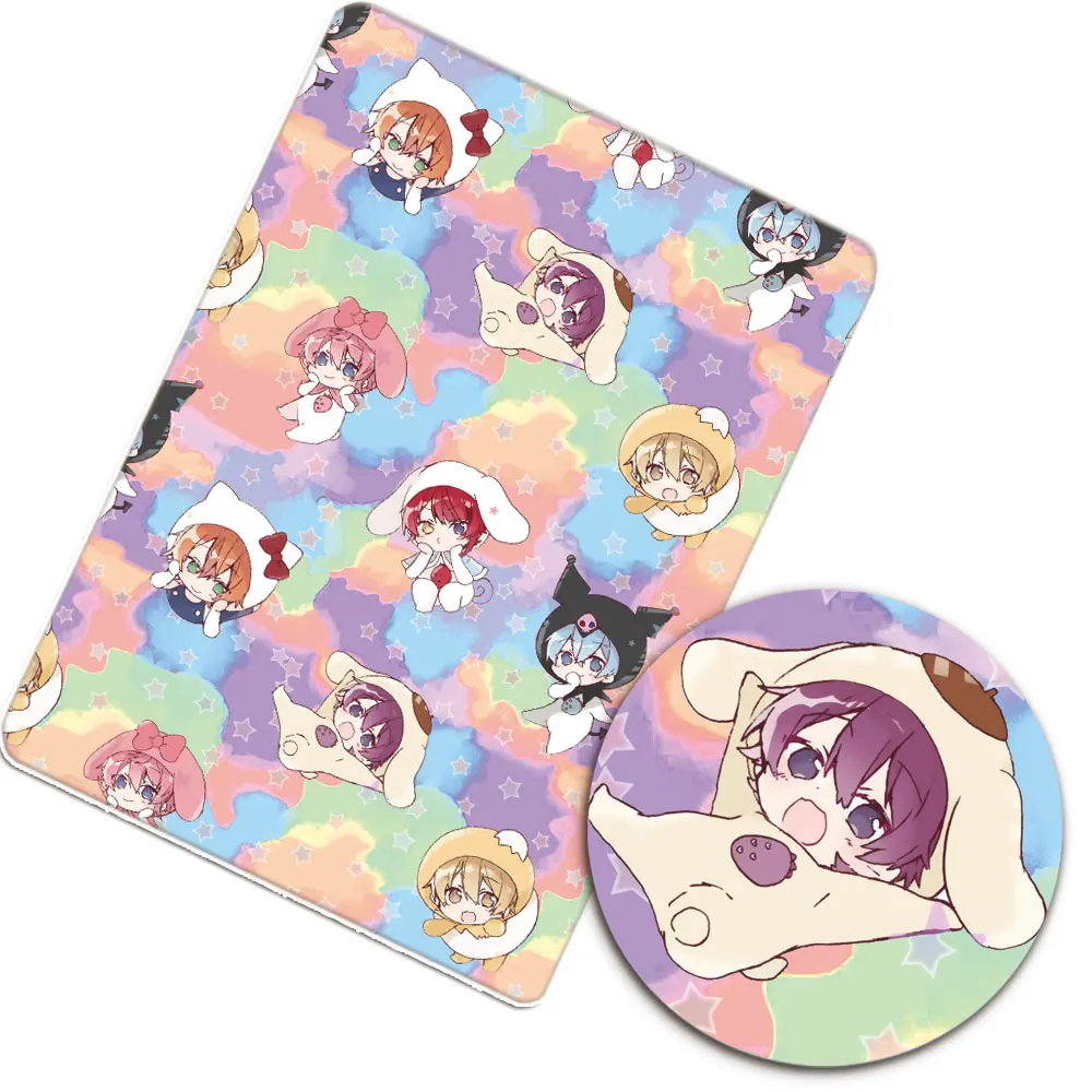 Polyester Cotton Cartoon Cute Plaid Printed Fabric Dress Sewing Needle Sewing Diy Crafts Supply 50 × 145 Cm