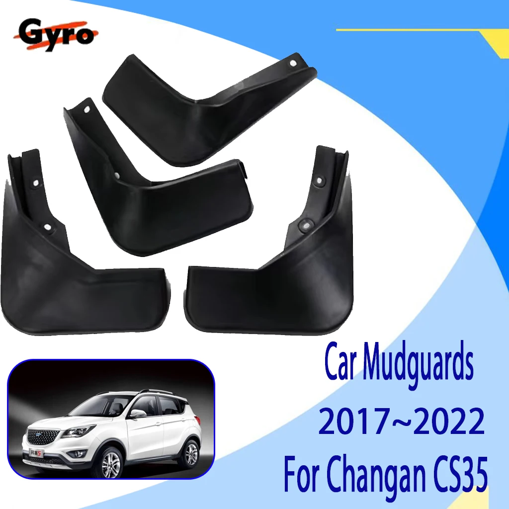 

For Changan CS35 2017~2022 Car Mud Flaps Mudflaps Mudguards Fenders Tuning Splash Duraflap Protector Accessories Wheel 2021 2020