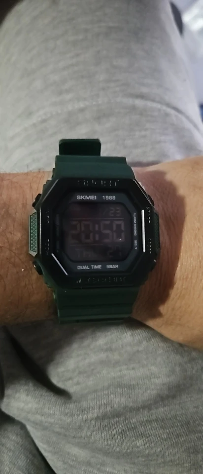 SKMEI 1988 Digital Sport Watch for Men - LED, Waterproof photo review