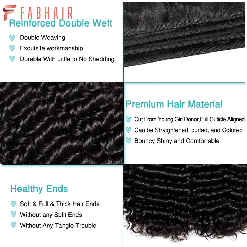 Рисунок 3 - FABHAIR, человеческие волосы с глубокой волной