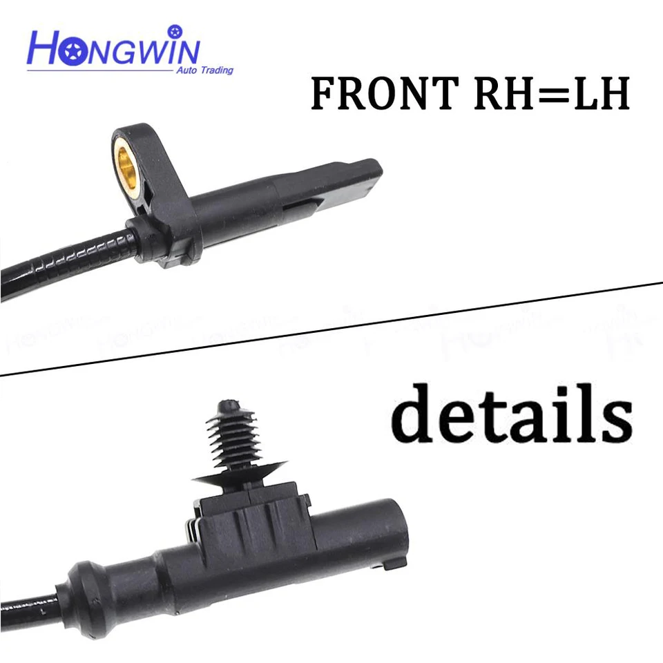 Partszen 47910-7S025 ABS Wheel Speed Sensor Front Rear For Nissan Titan LE SE XE 2004 2005 2006 2007 Set Of 4