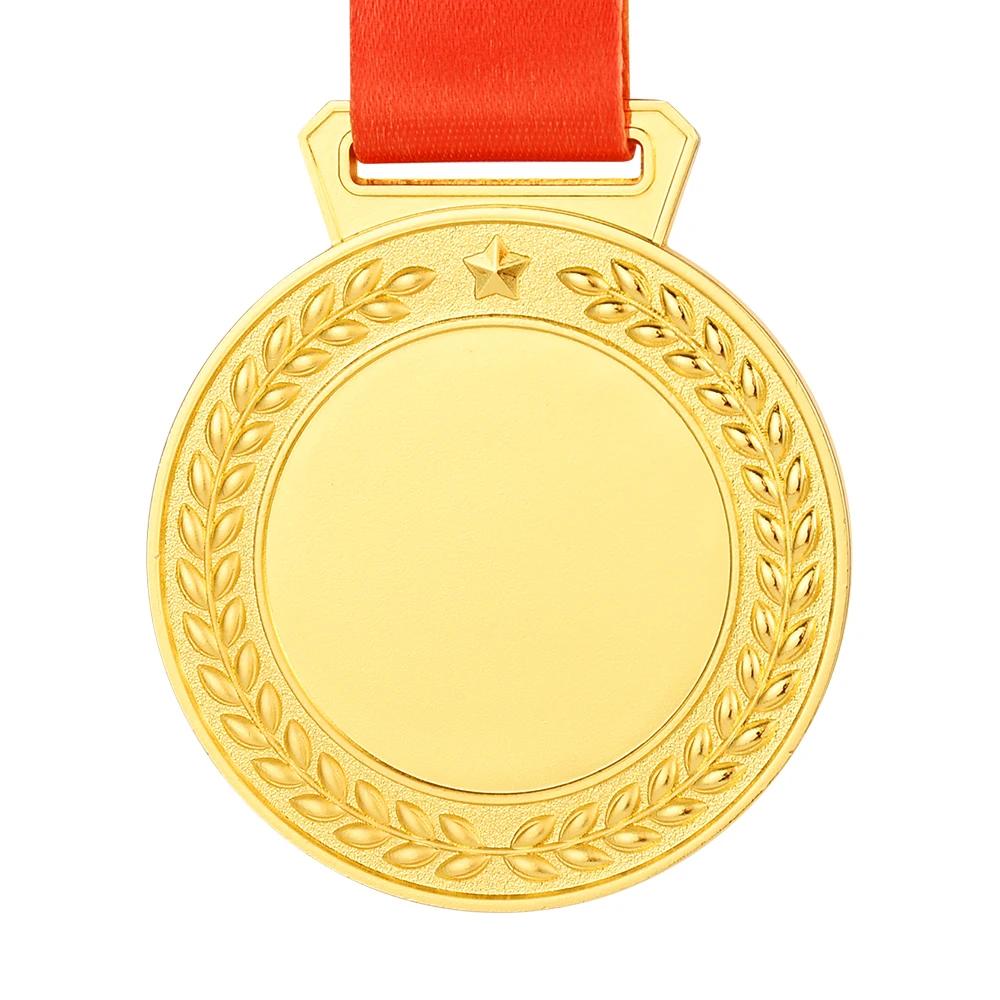 Boxing Medal 3D Award Medallions Fight Taekwondo Wrestling Sports Competition Blank Medals Gold Silver Bronze Ribbon award medals