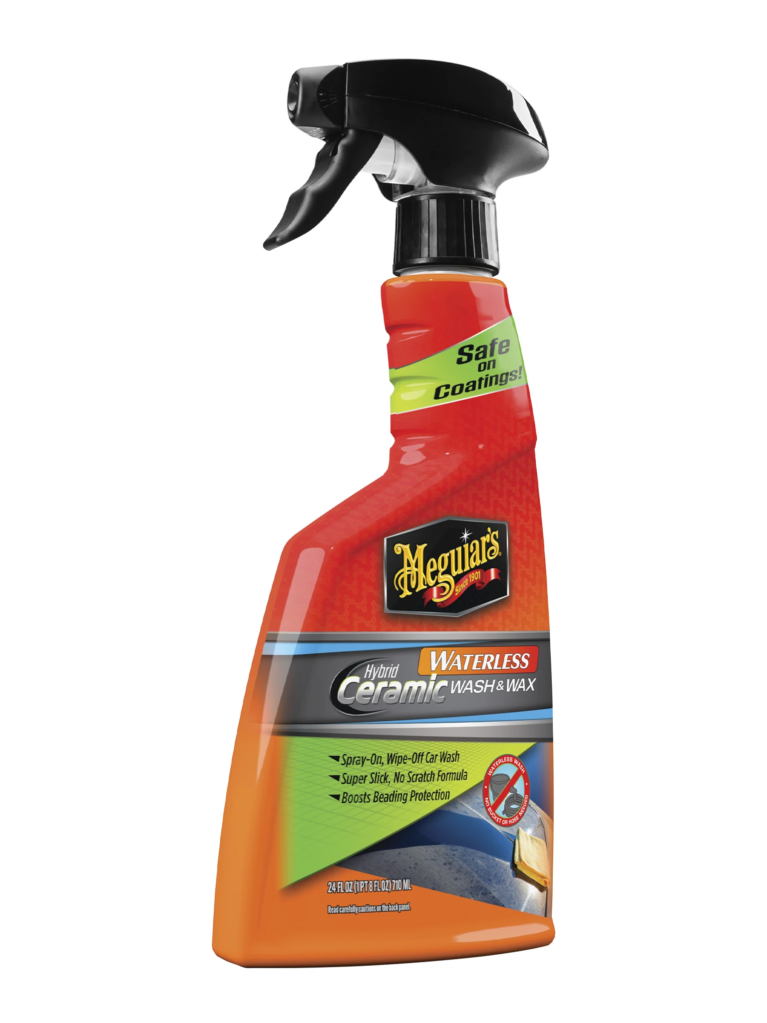 Meguiar's, Hybrid Ceramic Waterless Wash&Wax, G251024, 680ml.