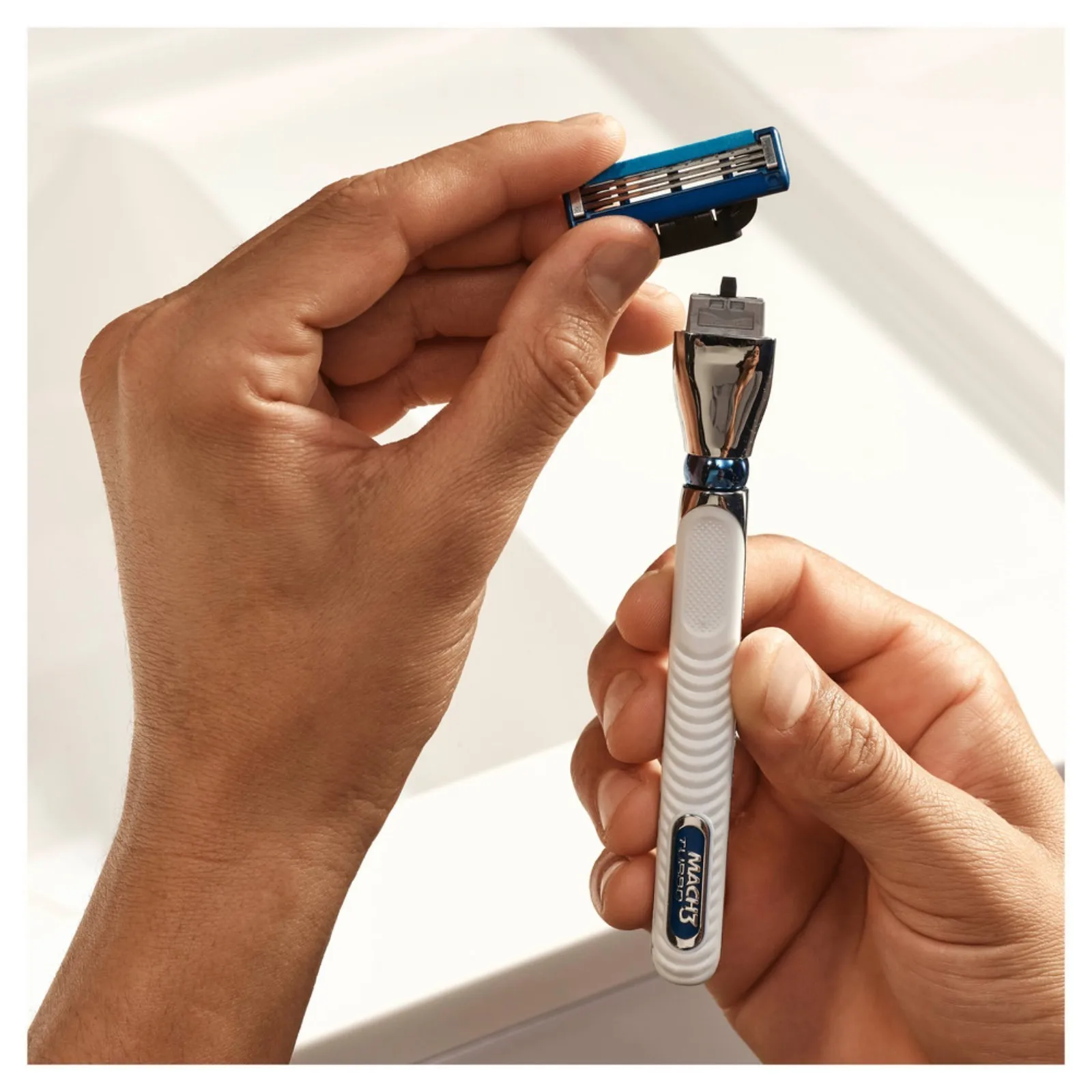 Рисунок 3 - Сменные кассеты для бритья Gillette Mach3 Turbo