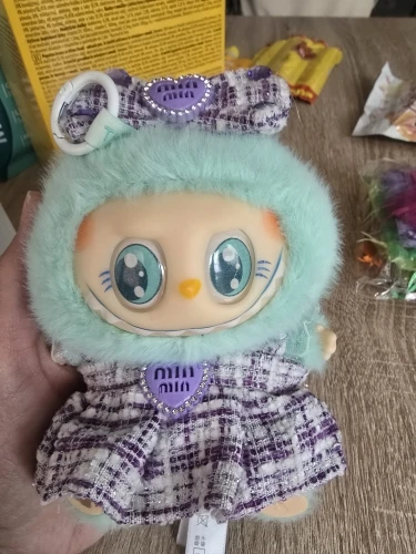 Labubu Doll Clothes - 15/17CM Kpop EXO Idol Suit & Accessories for Plush Dolls photo review