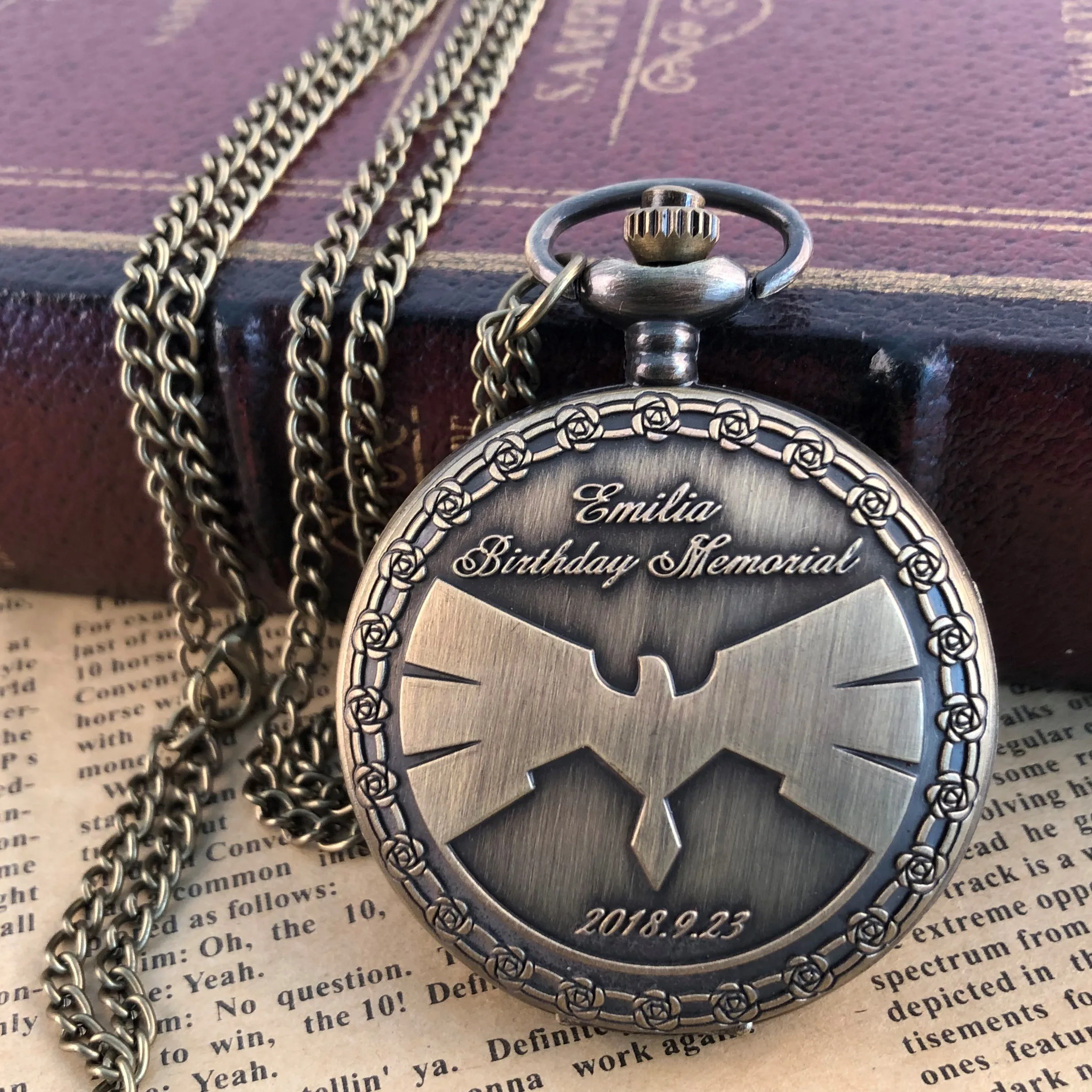 Рисунок 6 - Бронзовые антикварные военные кварцевые карманные часы