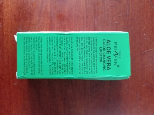 Aloe Vera Color Changing Lipstick – Moisturizing, Long-Lasting, Smooth Texture photo review