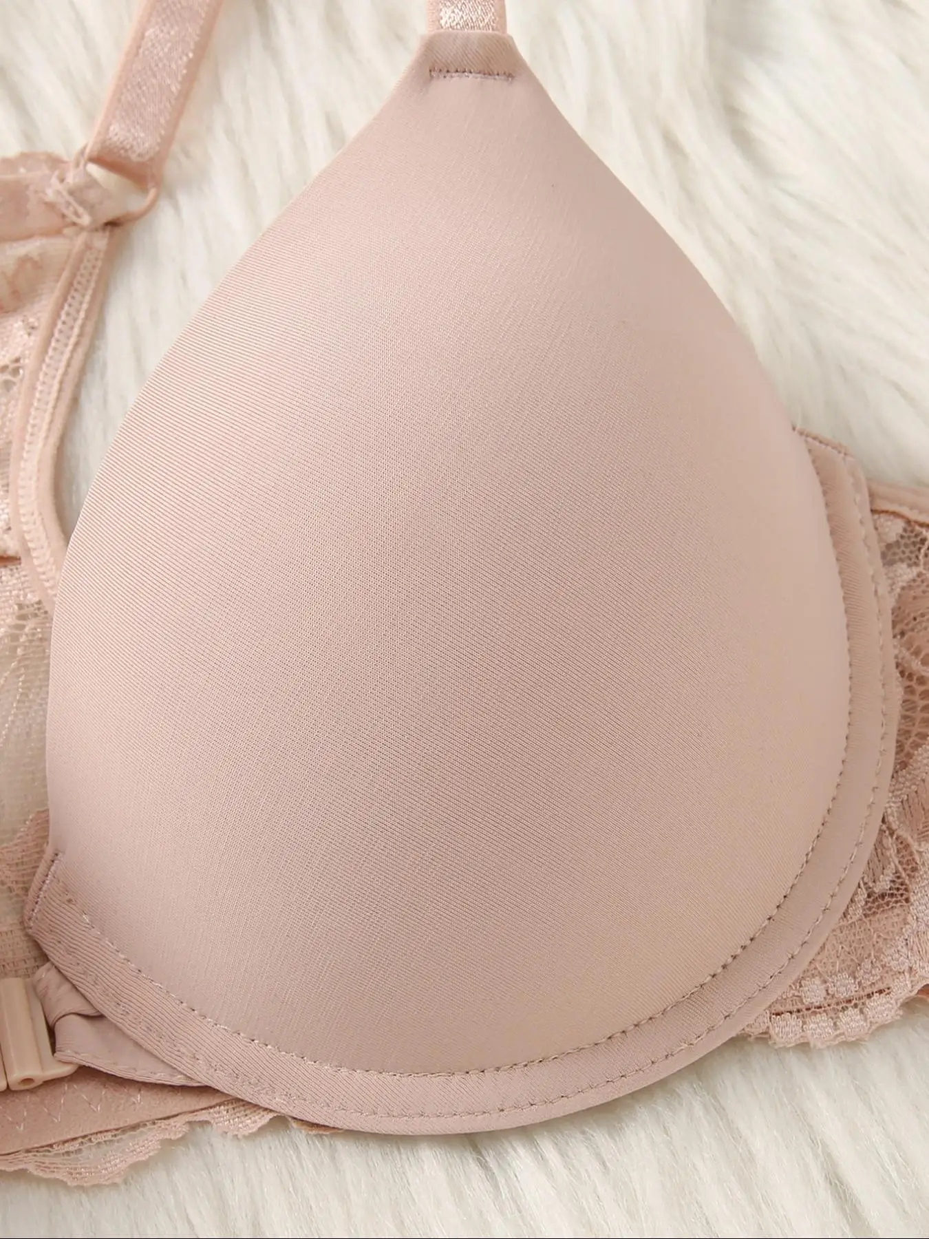 Deep V Lace Push-Up Bra - Sexy Comfortable Womens Underwear