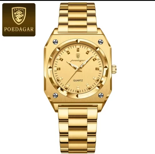 POEDAGAR Luxury Elegant Square Ladies Watch photo review