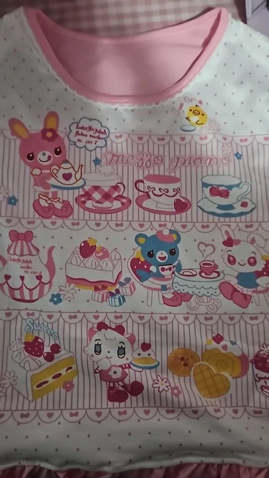 Kawaii Pink Princess T-Shirt - Lolita Aesthetic photo review