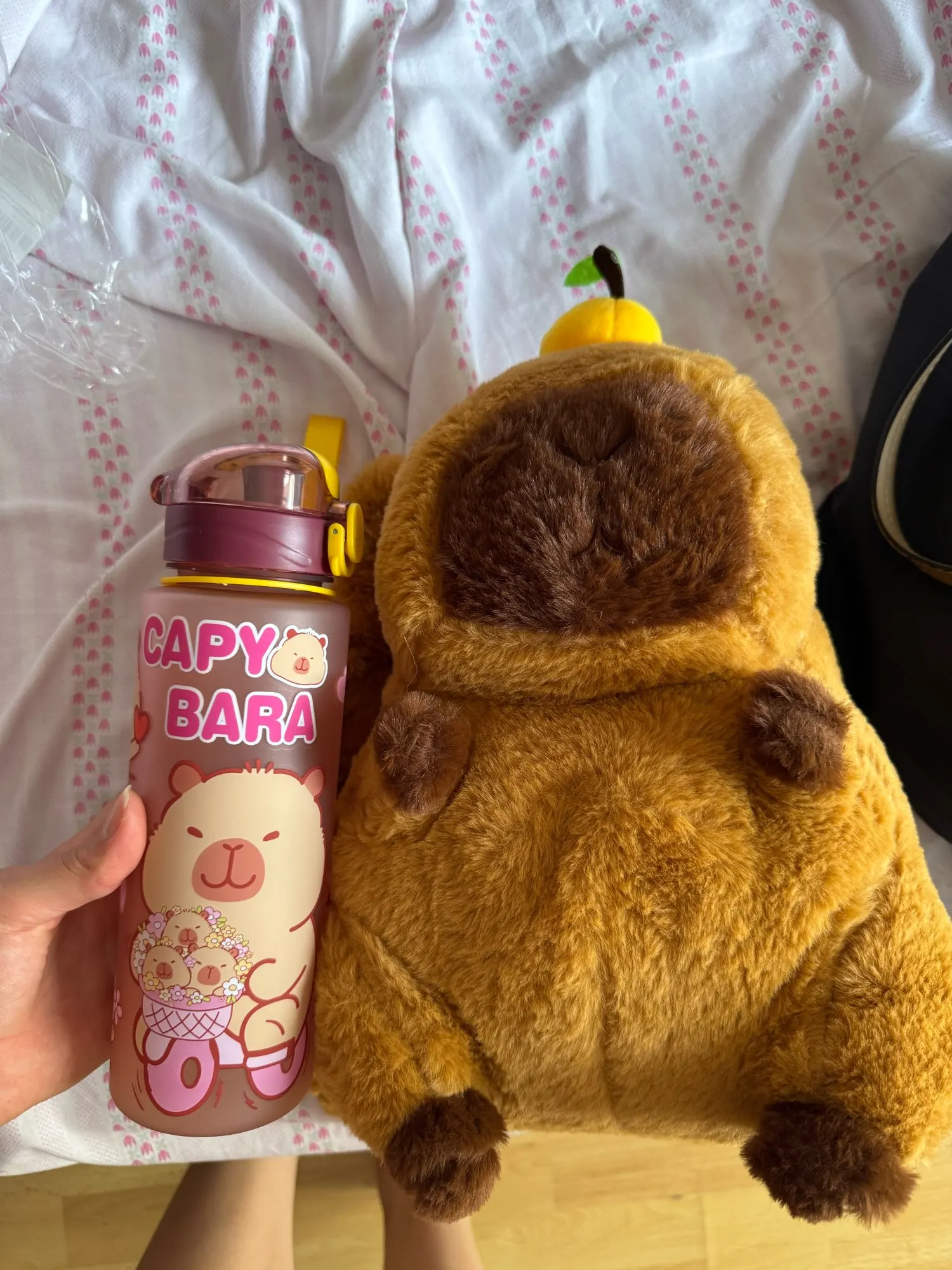 Gourde d'Eau Capybara Vert 750ml