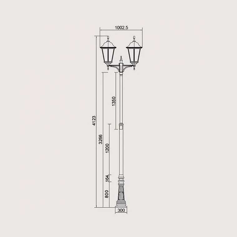 Рисунок 2 - Наземный фонарь  79830 Bl (79830