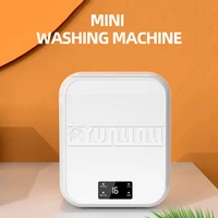 12L Household Portable Semi-automatic Washing Machine With Drying Blue Light Antibacterial 1