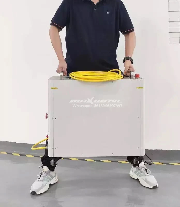 Máquina de soldadura láser de mano Yag, soldadora láser para lámina de metal