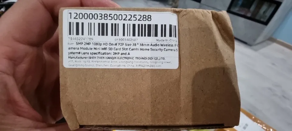 5MP 2MP 1080P HD Onvif P2P Size 38*38mm Audio Wireless IP Camera Module Mini Wifi SD Card Slot Camhi Home Security Camera System photo review