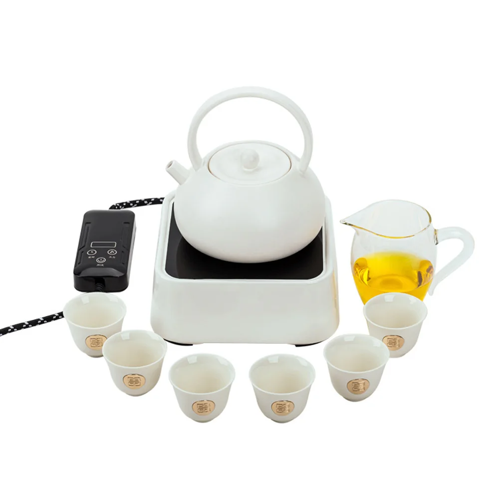1300W Electric Ceramic Stove Household Tea and Water Stove，Intelligent Hot Pot Stove 5