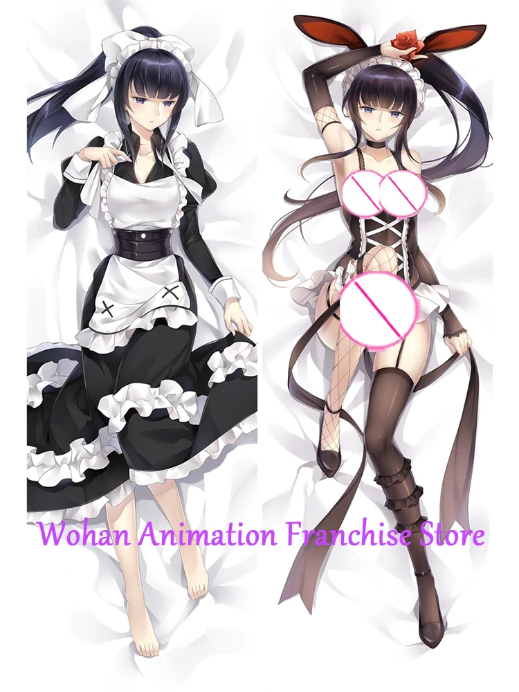 

Наволочка для подушки Аниме Dakimakura, украшение на Хэллоуин и Рождество, двусторонняя наволочка в натуральную величину