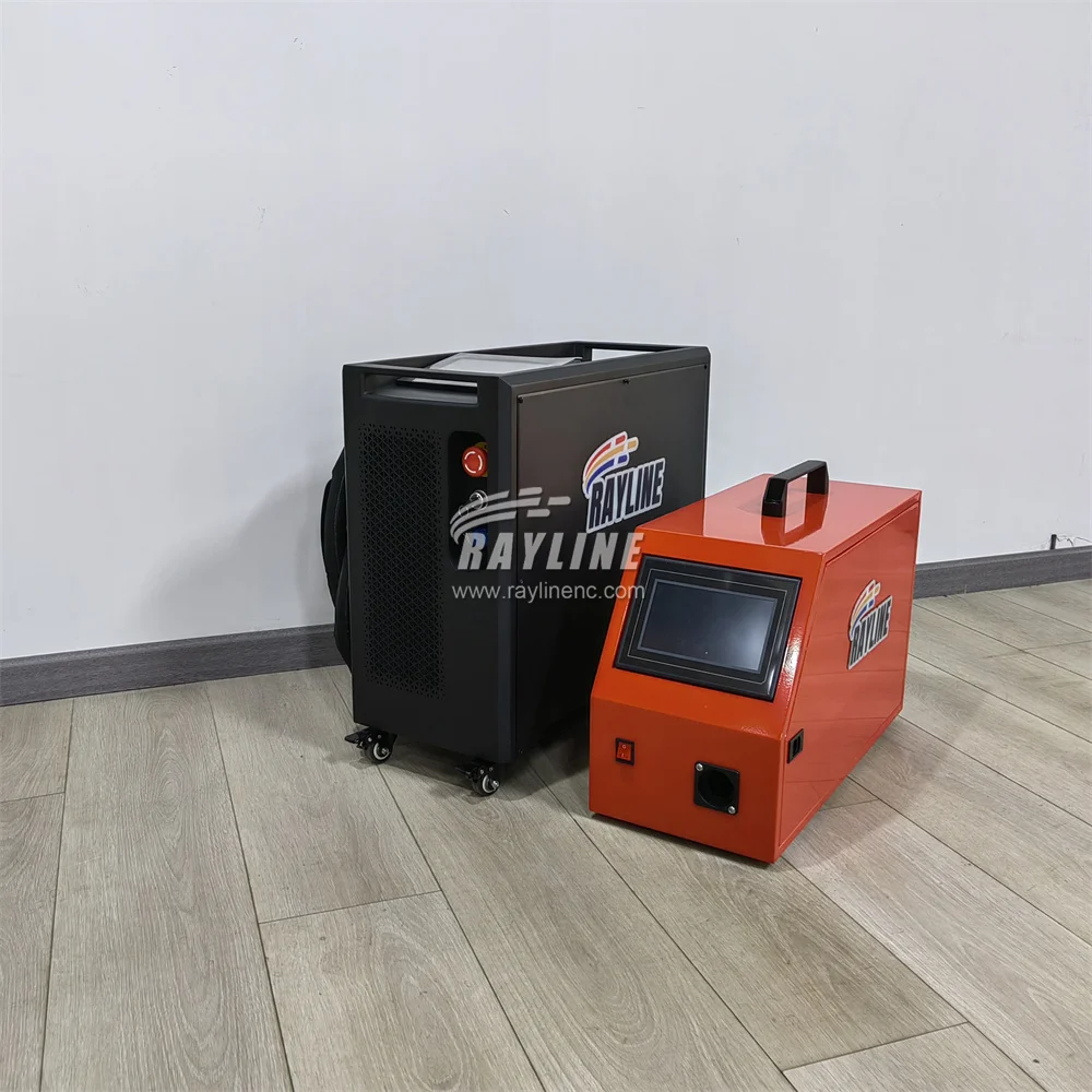 1000W Air Cooling Laser Welder 4 in 1 Strong Cutting Fiber Laser Solder Cleaning Welding Machine All Metal Steel Rust Removal 4
