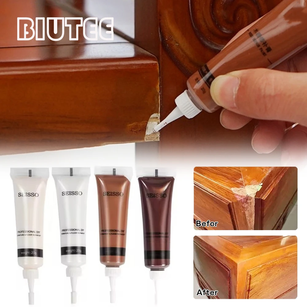 12 Color wood repair kit Wood Furniture Restore Kit Wooden Floor Cabinet Desk Scratch Refurbishment Agent Repair Paint Wood Filler Tool
