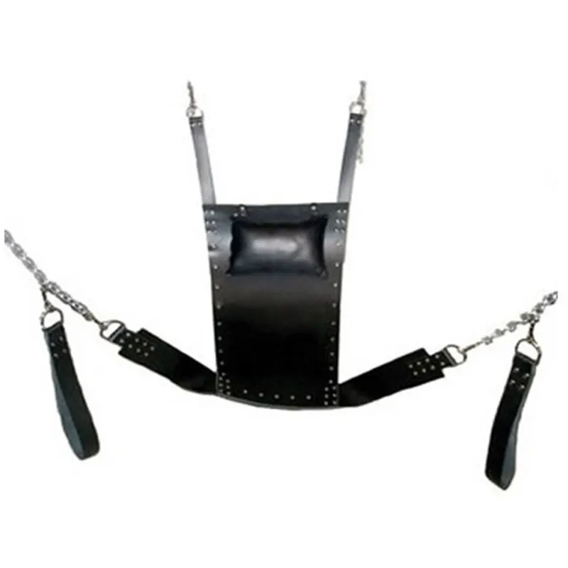 Super Load-Bearing Dual Layers Leather Hammock Swing Chair Sex Furniture Sling Bed Pillow Adult BDSM Games Toy For Couples SM320