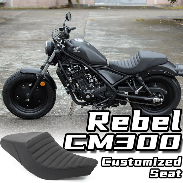 honda rebel 300 seat upgrade