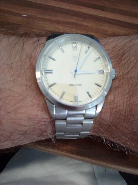 925 Sterling Silver Watch Men's