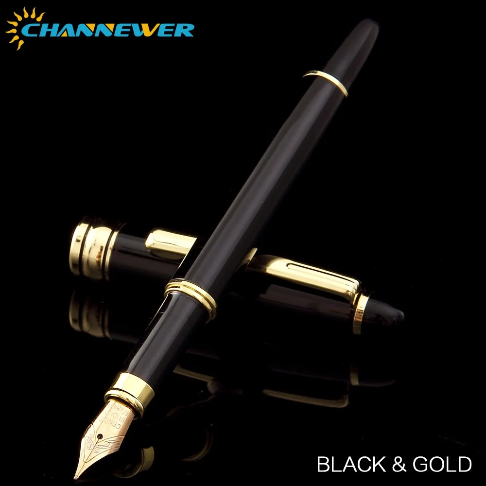 lassical Metal Black Fountain Pen Converter Calligraphy Pens for