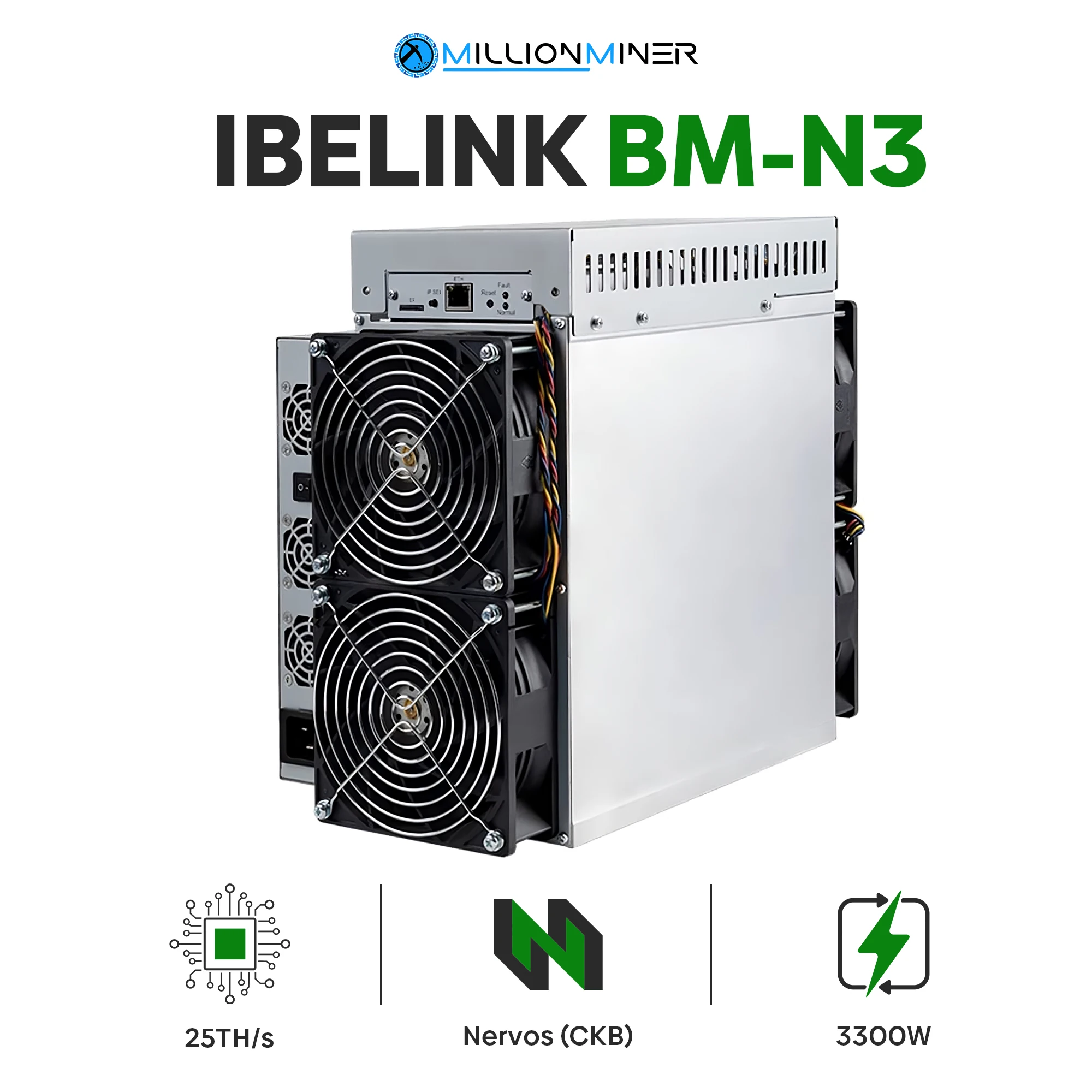 

Большая скидка, продажа, iBeLink BM-N3 25Th Nervos Miner