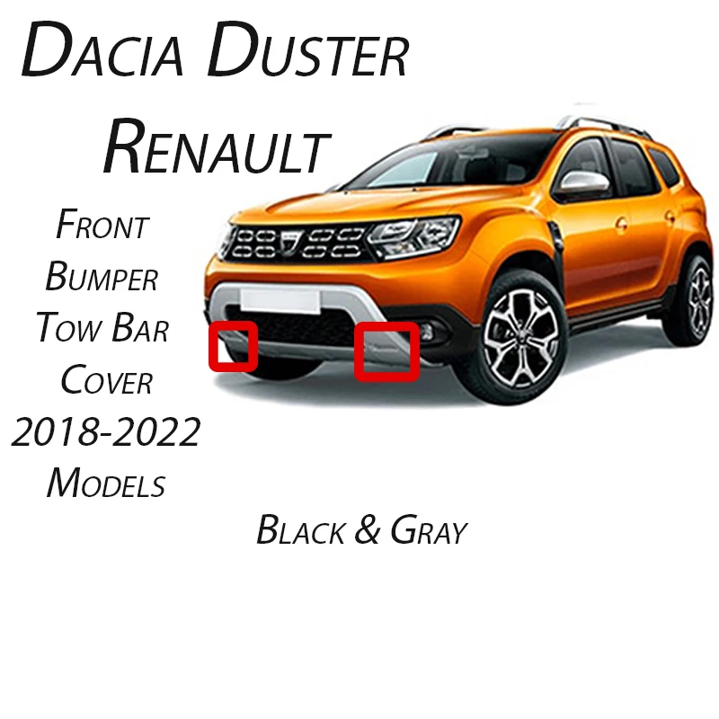 Dacia Duster Renault Duster Front Bumper Tow Bar Cover Special