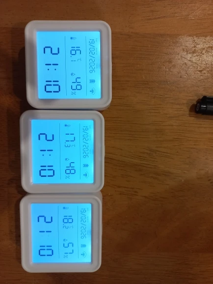 Tuya Temperature and Humidity Sensor WiFi with Backlight Supported Hygrometer Thermometer Work With Yandex Alexa photo review