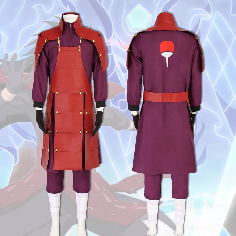 うちはマダラ コスプレ衣装 日本の侍の鎧セット 木ノ葉隠れの里の忍者